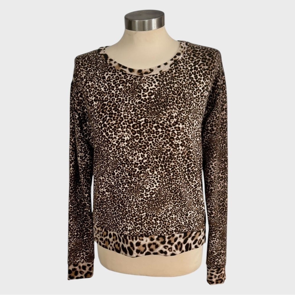 Philosophy Leopard Print Sweater size Medium